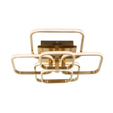 Richmond Interiors Cailey Ceiling Light with Gold Coated Aluminium