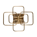 Richmond Interiors Cailey Ceiling Light with Gold Coated Aluminium