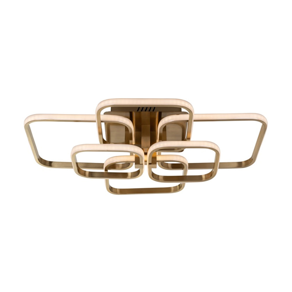 Richmond Interiors Cailey Ceiling Light with Gold Coated Aluminium