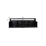 Richmond Interiors Oakura Sideboard – 4 Doors