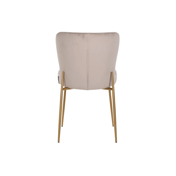 Richmond Interiors Odessa Chair in Khaki Velvet