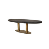 Richmond Interiors Oval Macaron Dining Table