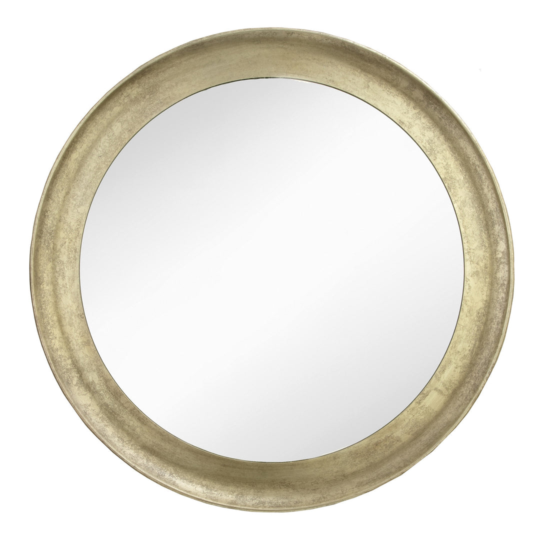 RV Astley Navan Gold Leaf Round Wall Mirror