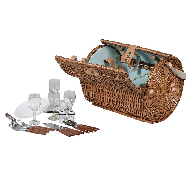 Rowan 4 Person Picnic Basket – Excess Stock