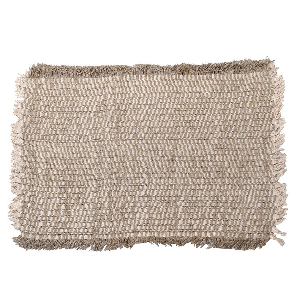 Rustic Cotton Placemats – Set of 4