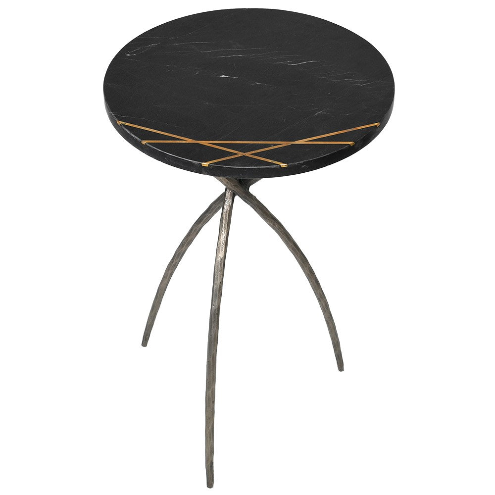 Salem Black Marble Table