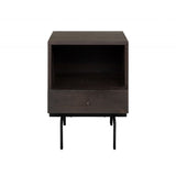 Sistandia Bedside Table with Oak Veneer