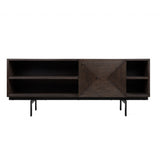 Sistandia Low Sideboard with Oak Veneer