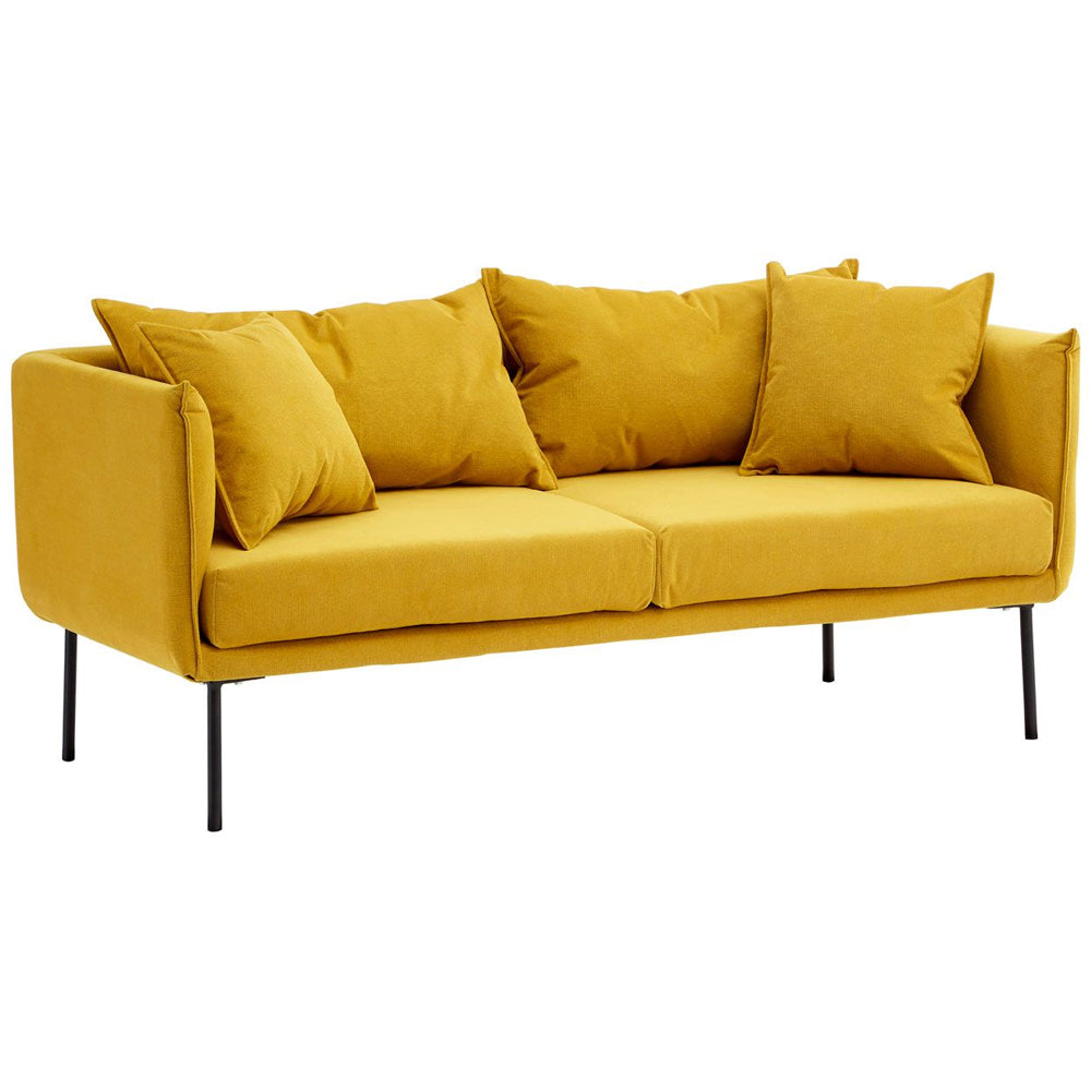 Stockholm 2-Seater Sofa in Yellow