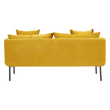 Stockholm 2-Seater Sofa in Yellow