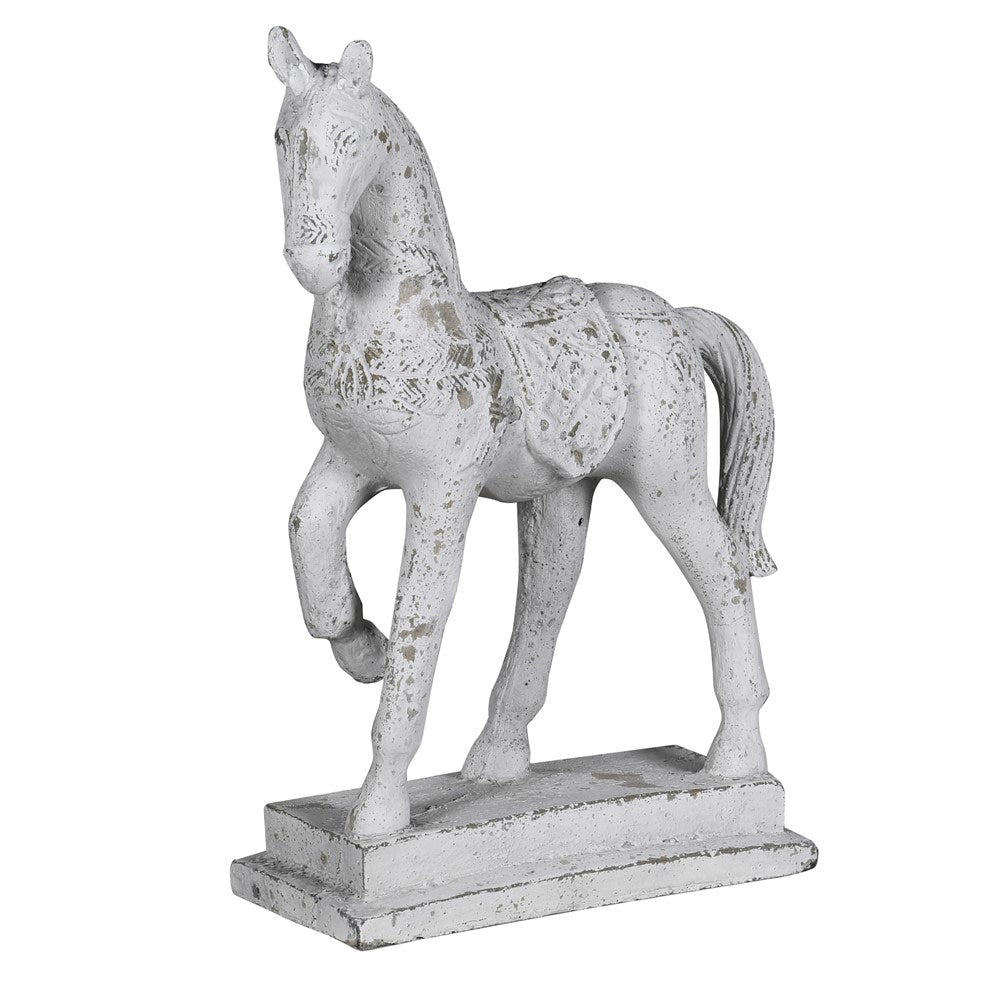 Tang Standing Horse Statue in Cement – Large