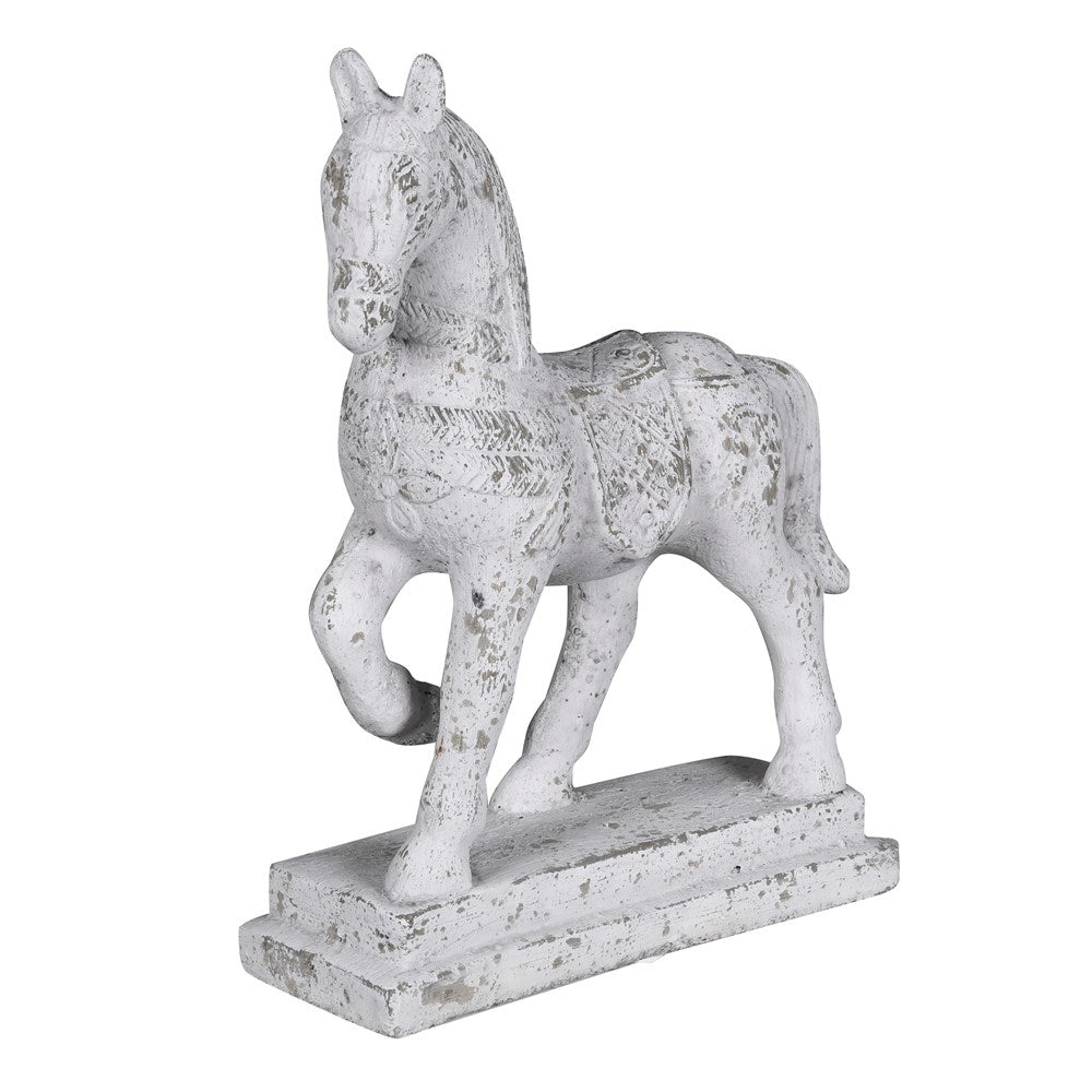 Tang Standing Horse Statue in Cement – Small