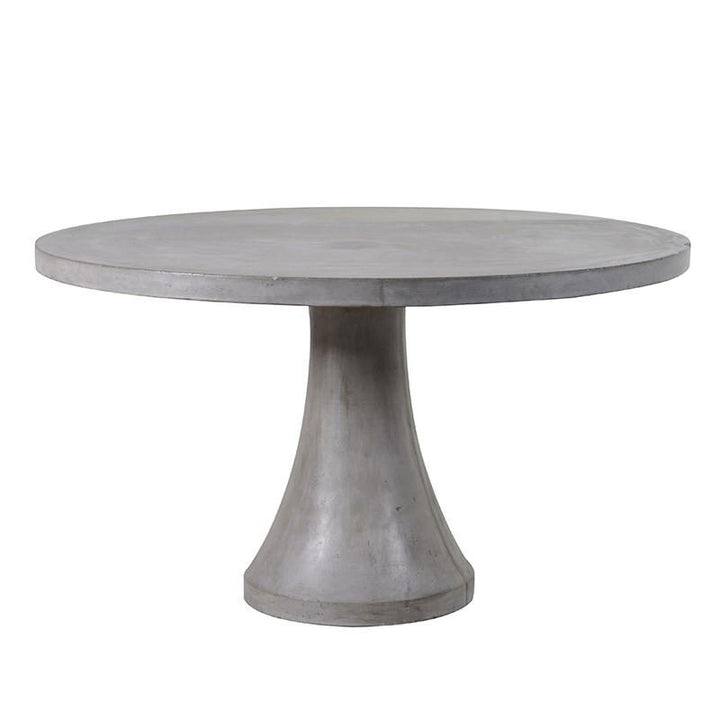 Barbican Round Concrete Table in Grey