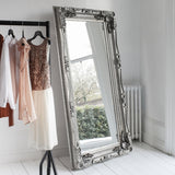 The Grande Dame Baroque Floor Mirror