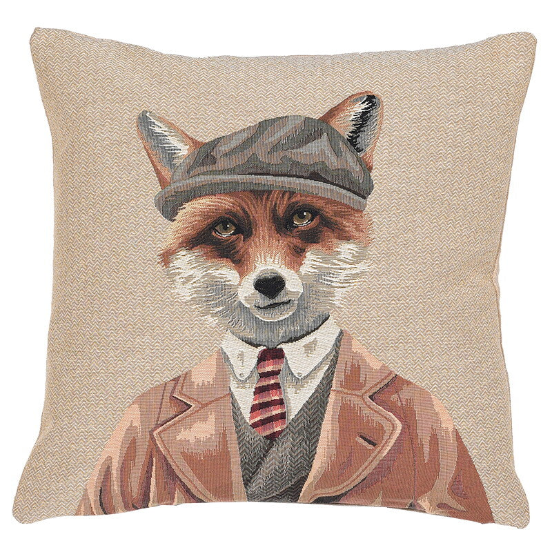 Tweedy Fox Cushion Cover