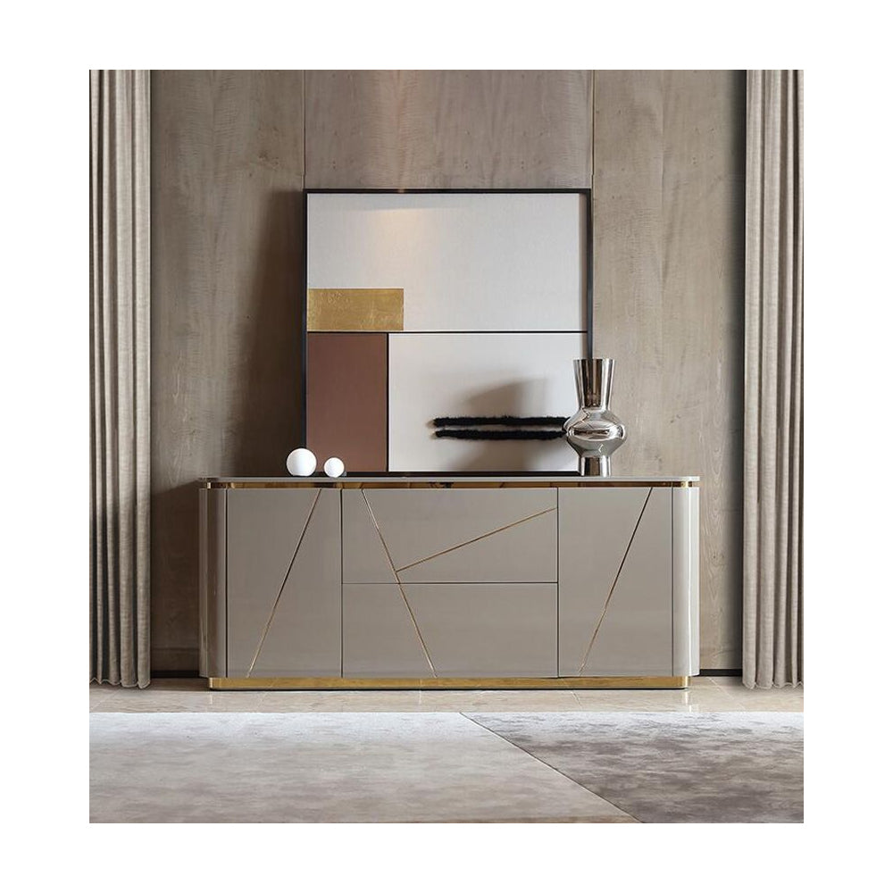Berkeley Designs Chelsea Sideboard with Gold Inlay