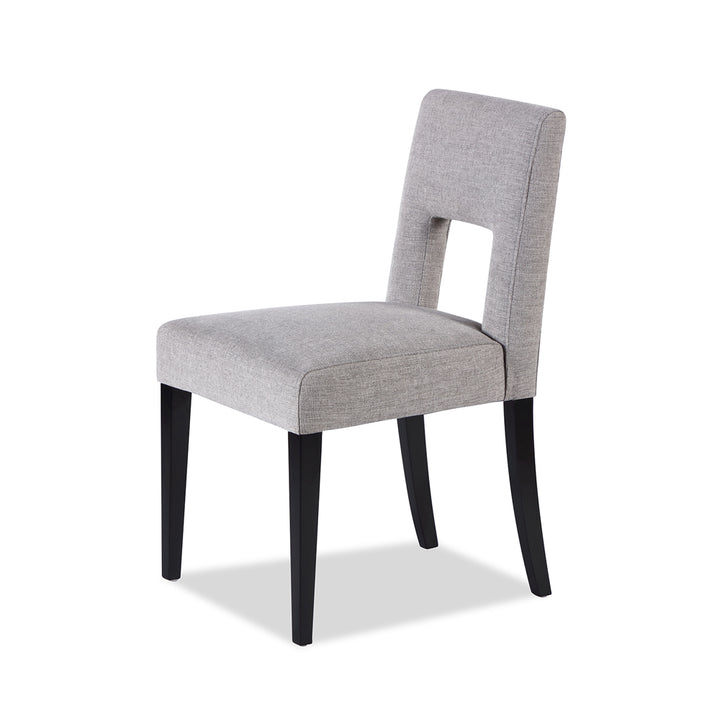 Liang & Eimil Venice Dining Chair in Ash Grey Chenille