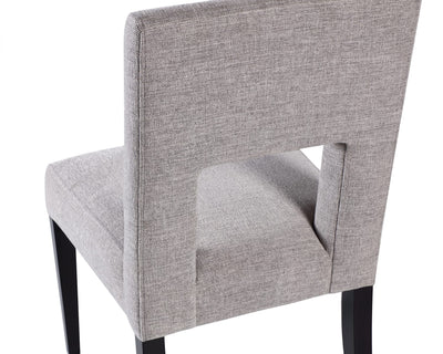 Liang & Eimil Venice Dining Chair in Ash Grey Chenille