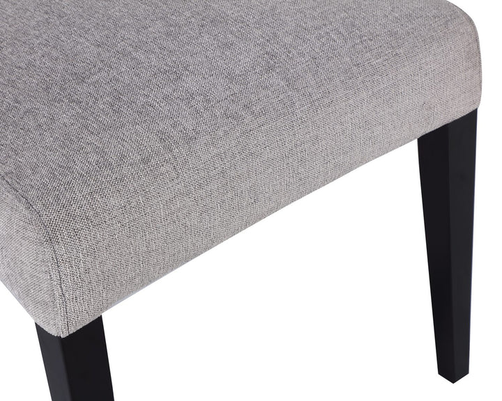 Liang & Eimil Venice Dining Chair in Ash Grey Chenille