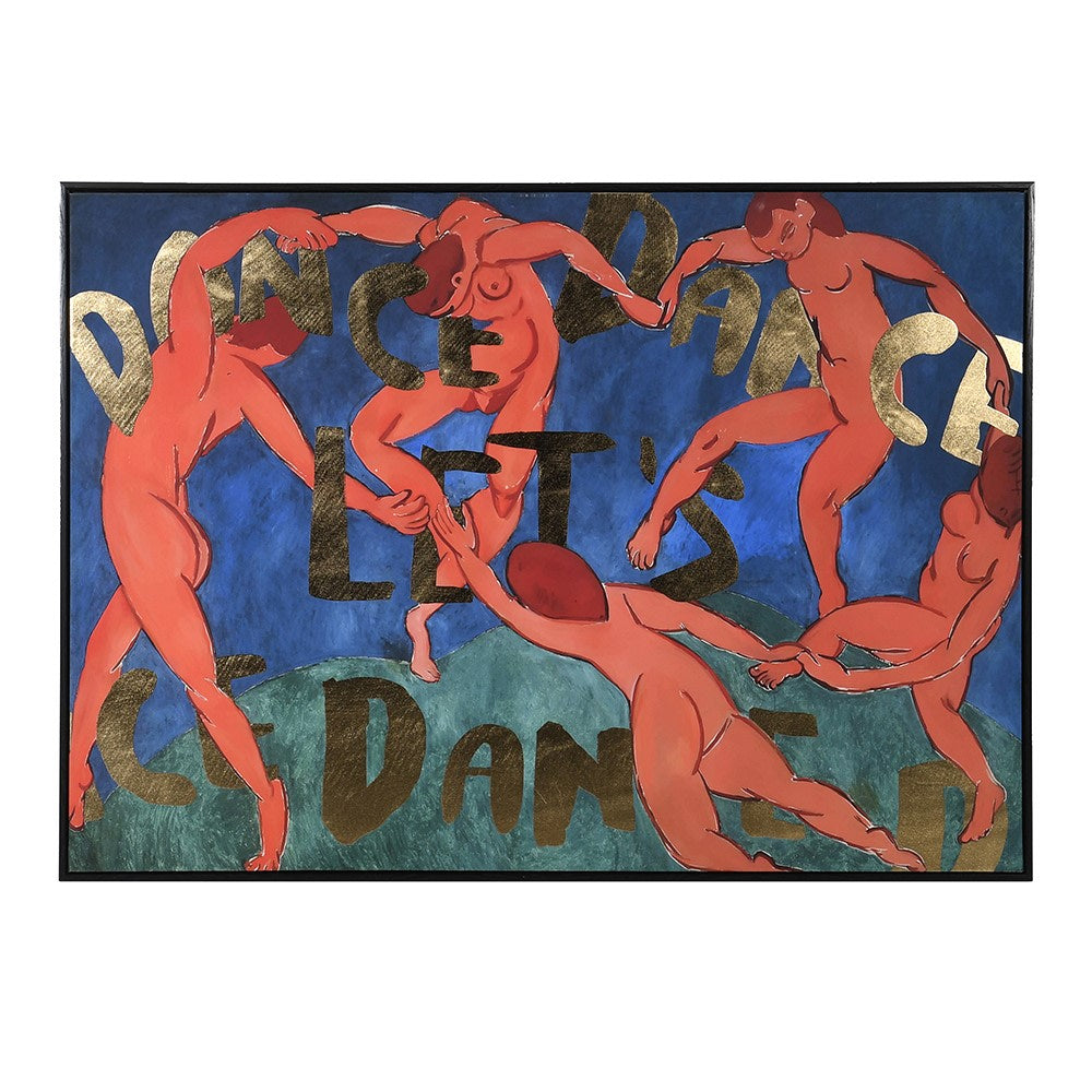 Circle of Dancers Picture on Canvas
