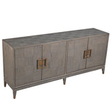 Fernsby Squares Sideboard with Oak and Brass Handles